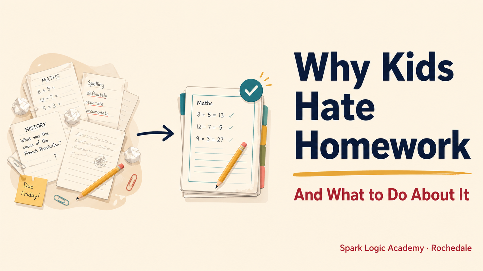Why Your Child Hates Homework (and What to Do About It)