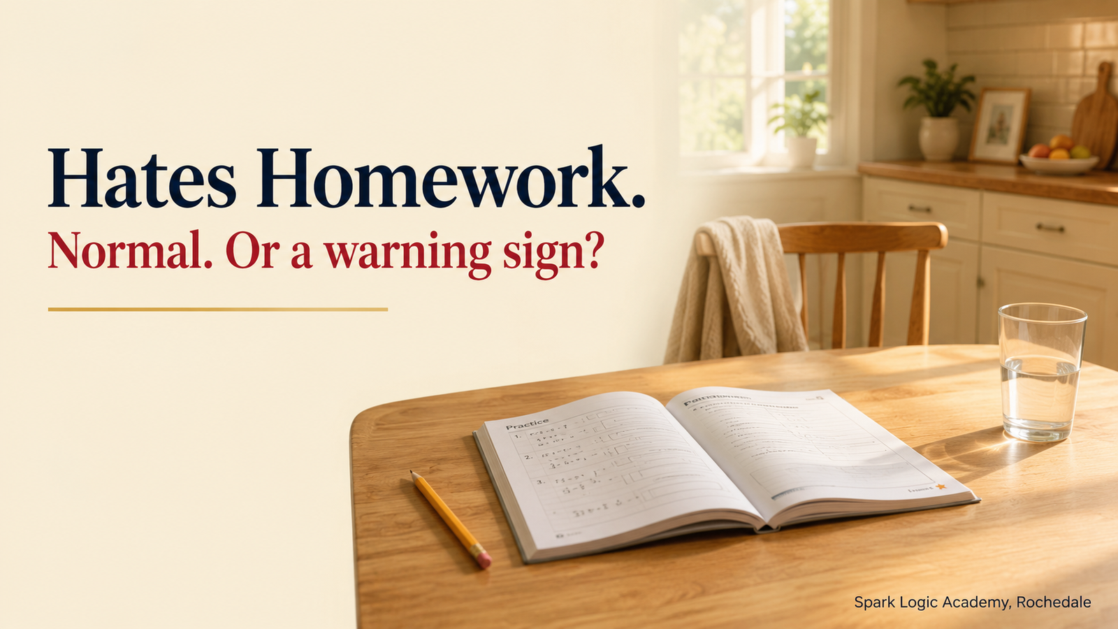 My Child Hates Homework: Is That Normal or a Warning Sign?
