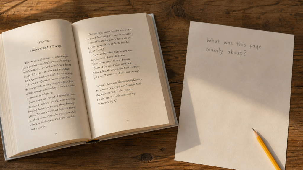 reading comprehension