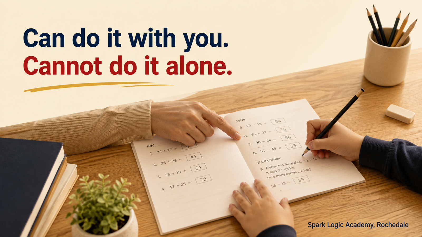 Child Can Do It With You There. They Cannot Do It Alone. Here Is Why That Matters.