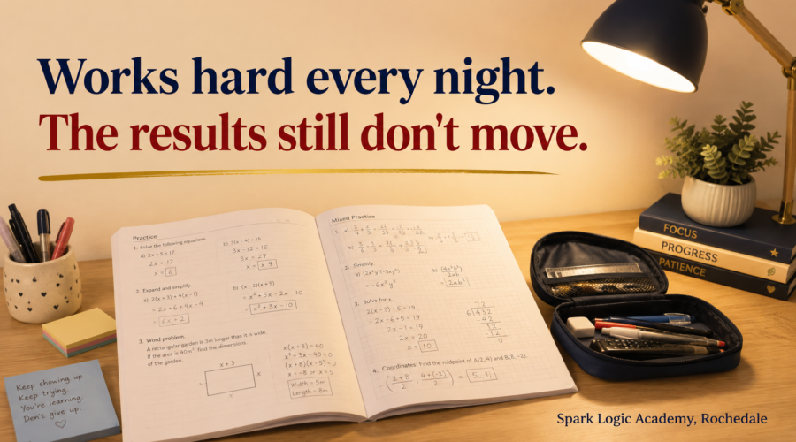 Child Works Hard Every Night