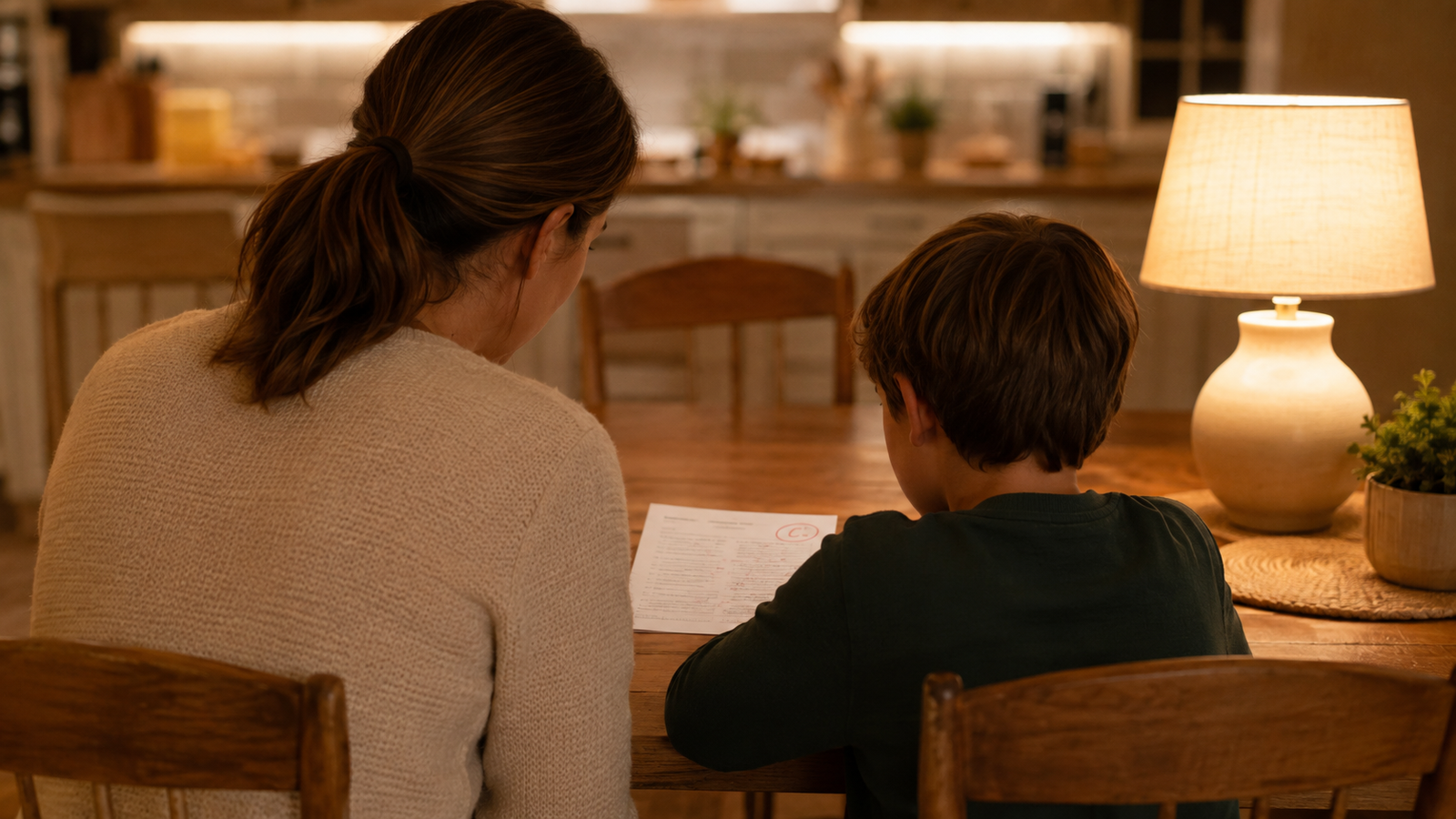 The One Conversation to Have With Your Child After a Bad Test Result